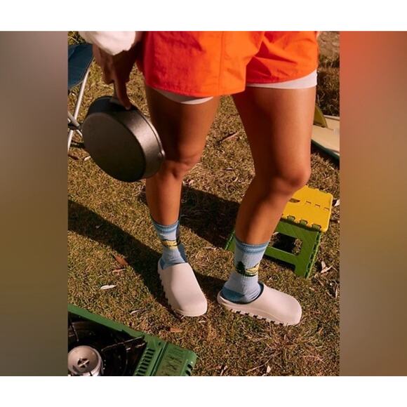 Free People Movement Women's Gray Halftime Mules Clogs Shoes Size 11 Beach Pool - Picture 4 of 10